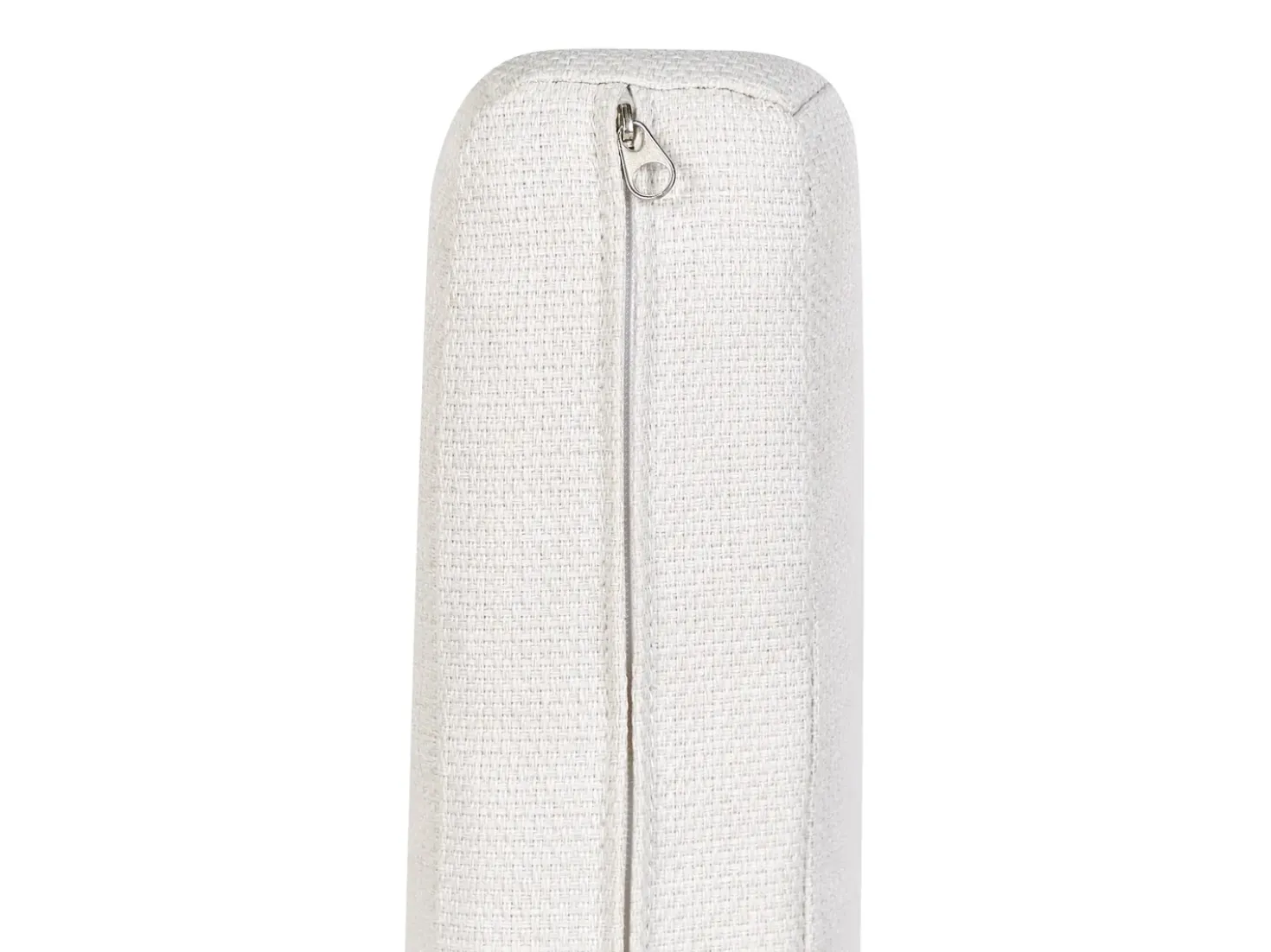 Set di divani angolari da giardino 5 posti MESSINA Lato Sinistro Metallo Bianco sporco