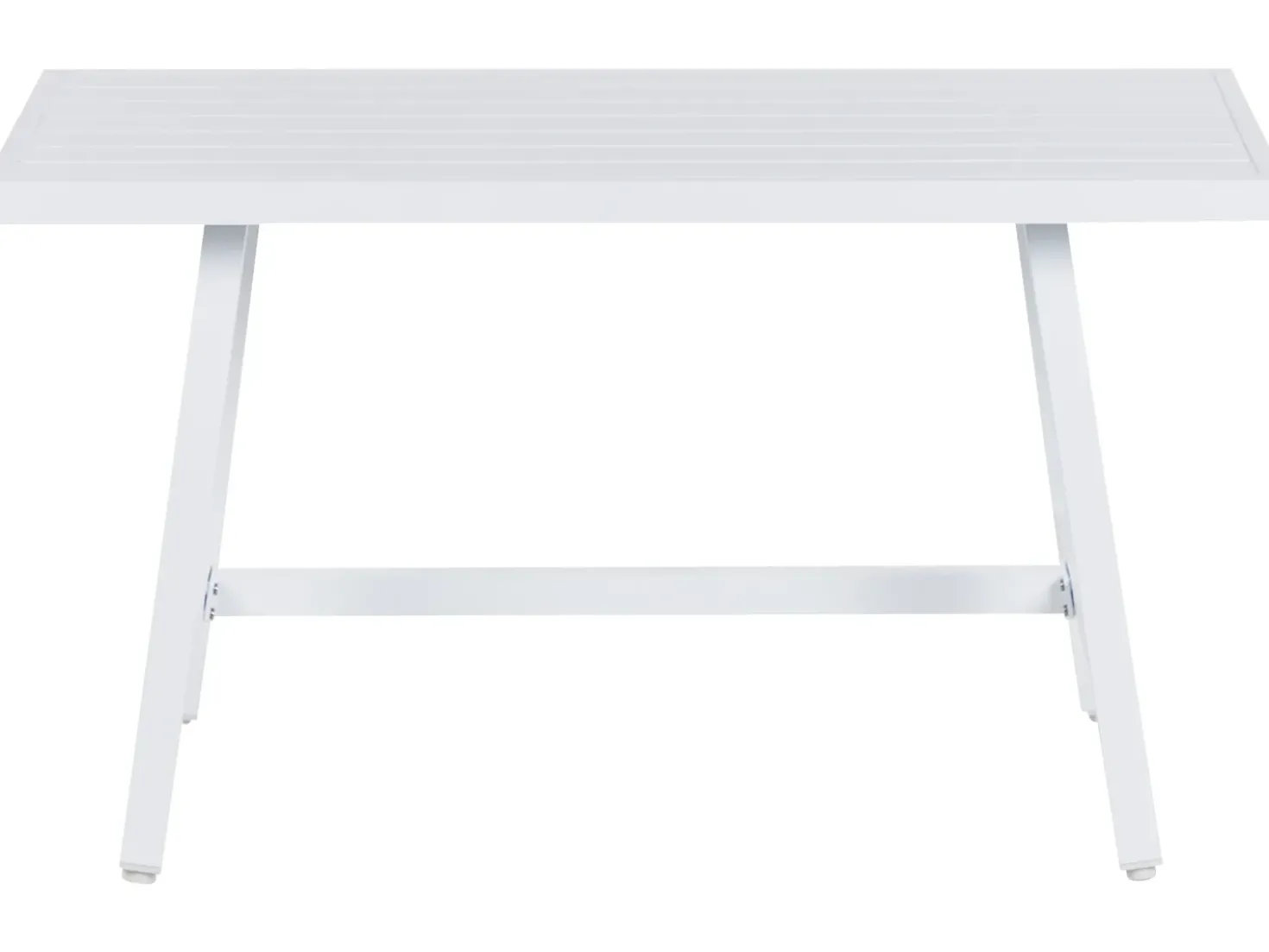 Set di divani angolari da giardino 6 posti CASTELLA/FRATTE Lato Sinistro Metallo Bianco sporco