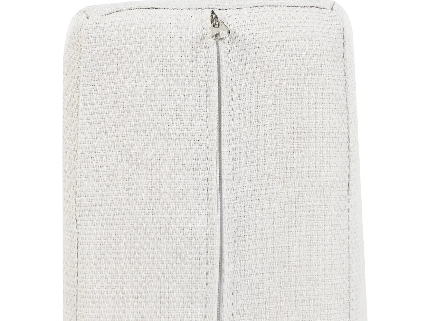 Set di divani angolari da giardino 6 posti CASTELLA/FRATTE Lato Sinistro Metallo Bianco sporco