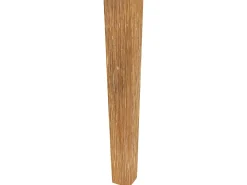Set di divani angolari da giardino 5 posti ALCAMO Lato Sinistro Legno d'acacia Beige chiaro