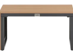 Set di divani angolari da giardino 4 posti PIENZA Lato Sinistro Marrone chiaro/Grigio