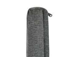 Set di divani angolari da giardino 4 posti PIENZA Lato Sinistro Marrone chiaro/Grigio