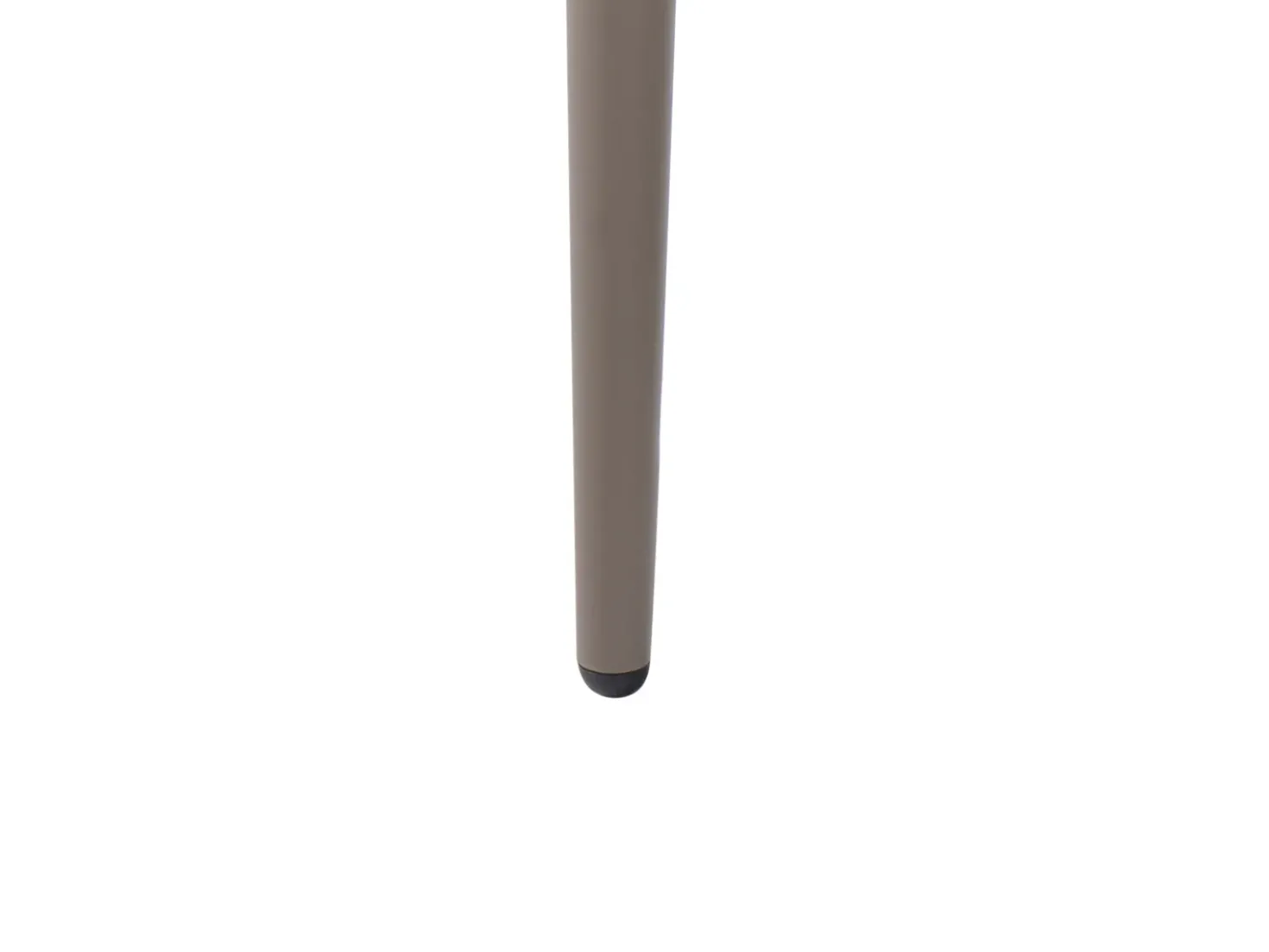 Set di divani angolari da giardino 3 posti LEFFE Lato destro Metallo Beige