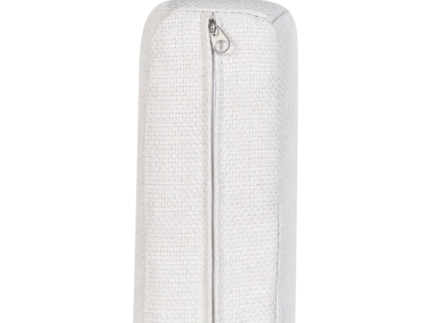 Set di divani angolari da giardino 5 posti MESSINA Lato Sinistro Metallo Bianco sporco