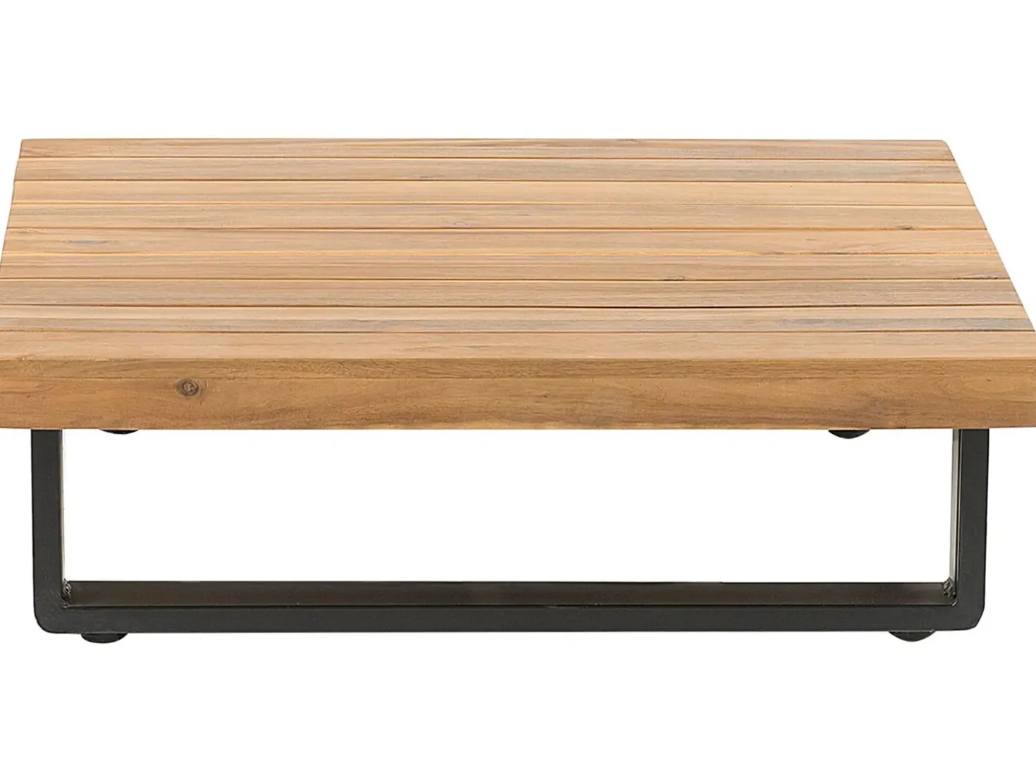 Set di divani angolari da giardino 5 posti MYKONOS Lato destro Legno di acacia certificato Grigio scuro