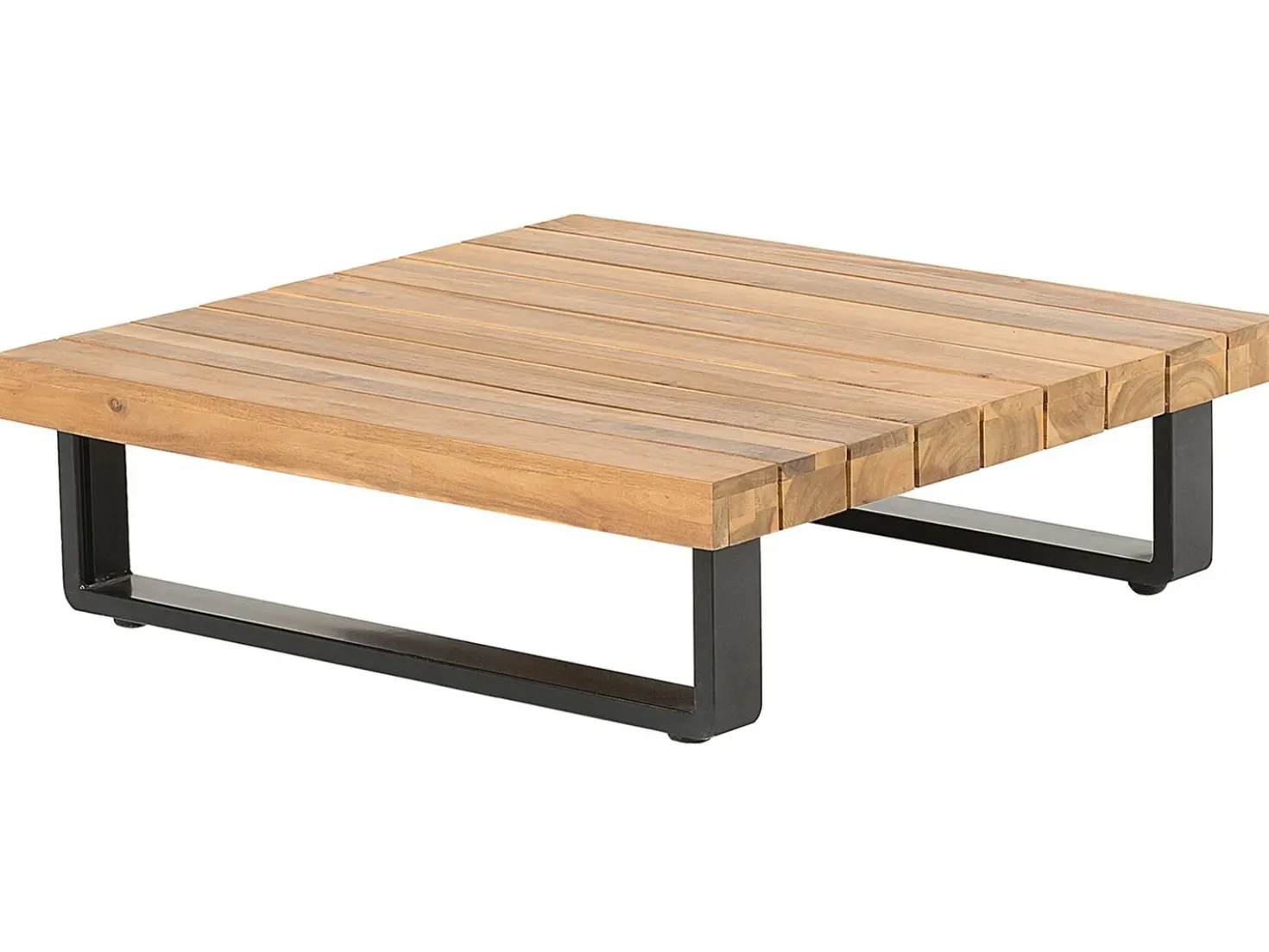 Set di divani angolari da giardino 5 posti MYKONOS Lato destro Legno di acacia certificato Grigio scuro