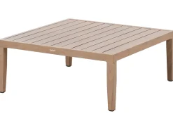 Set di divani angolari da giardino 5 posti SAMPIERI Lato Sinistro Metallo Marrone