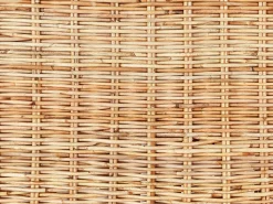 Set di divani da giardino 5 posti ALESSANO Rattan Naturale