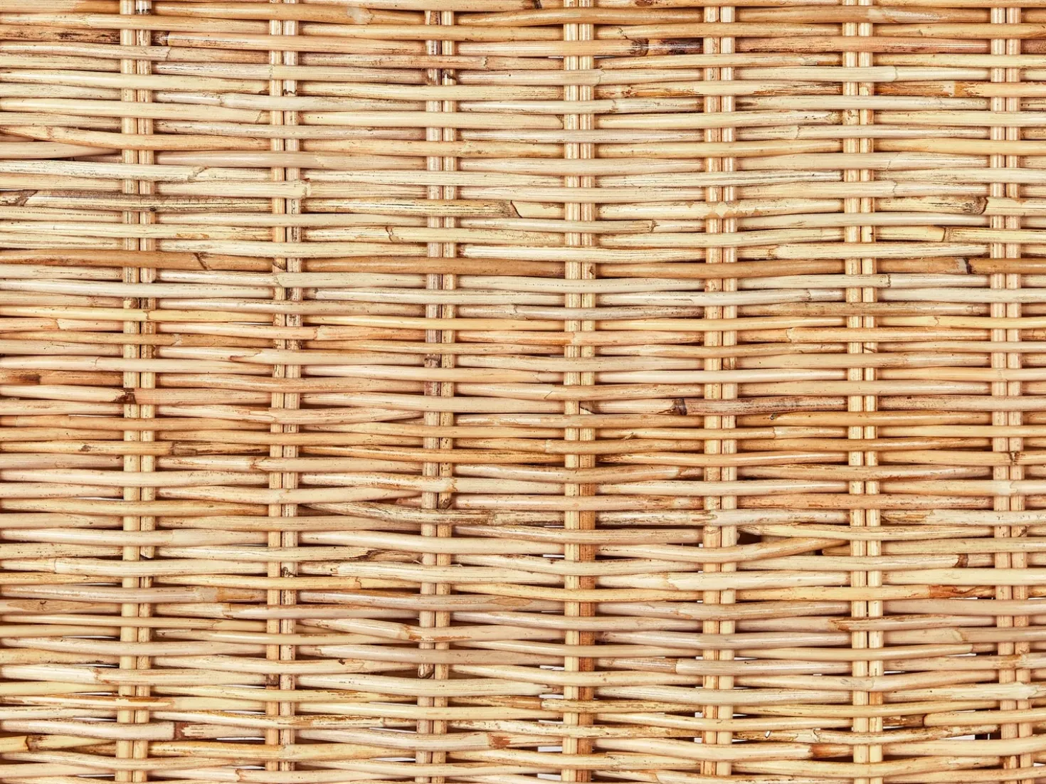 Set di divani da giardino 5 posti ALESSANO Rattan Naturale