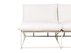 Set di divani da giardino 4 posti PICO Metallo Beige chiaro