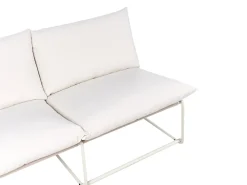 Set di divani da giardino 4 posti PICO Metallo Beige chiaro