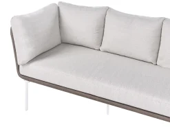 Set di divani da giardino 7 posti ROBELLA con tavoli Beige