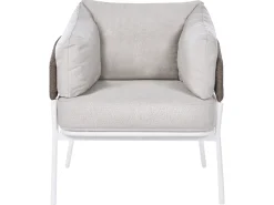 Set di divani da giardino 7 posti ROBELLA con tavoli Beige