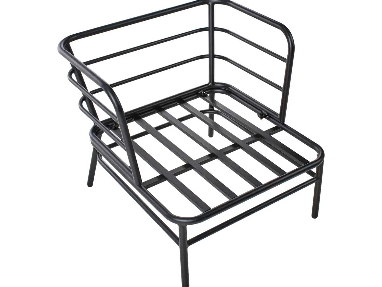 Set di divani da giardino 5 posti PONZONE Metallo Beige chiaro