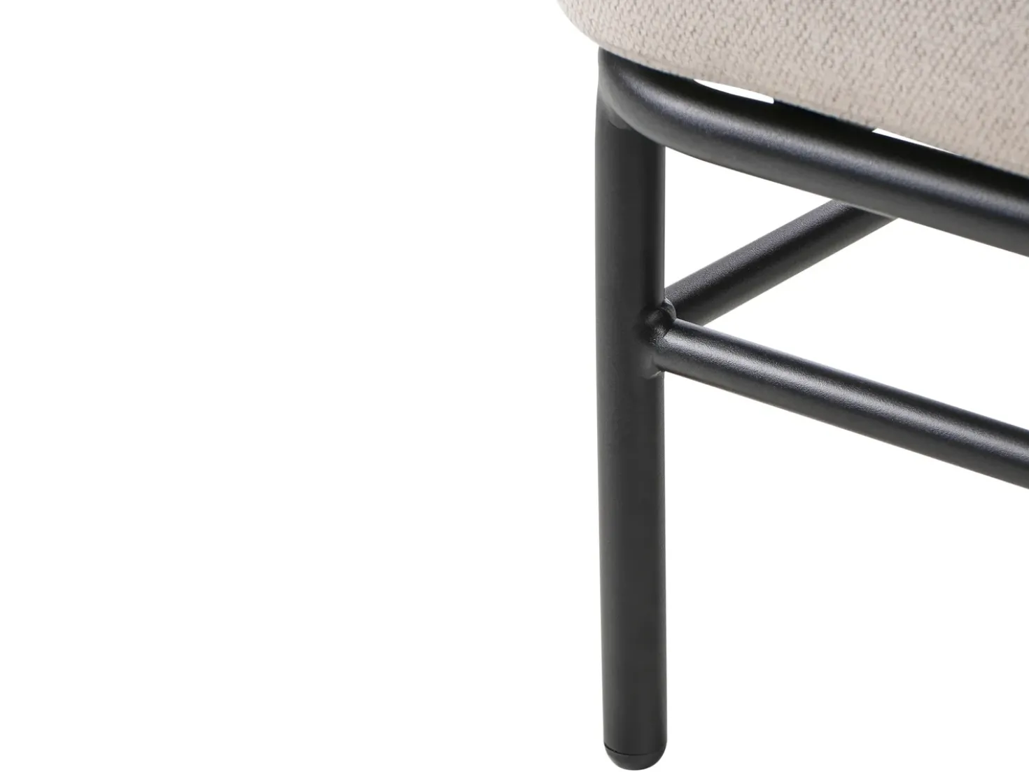 Set di divani da giardino 5 posti PONZONE Metallo Beige chiaro