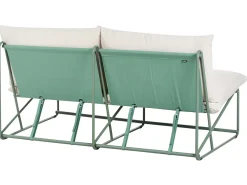 Set di divani da giardino 4 posti PICO Metallo Verde