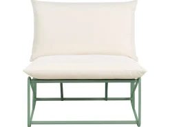 Set di divani da giardino 4 posti PICO Metallo Verde