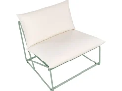 Set di divani da giardino 4 posti PICO Metallo Verde