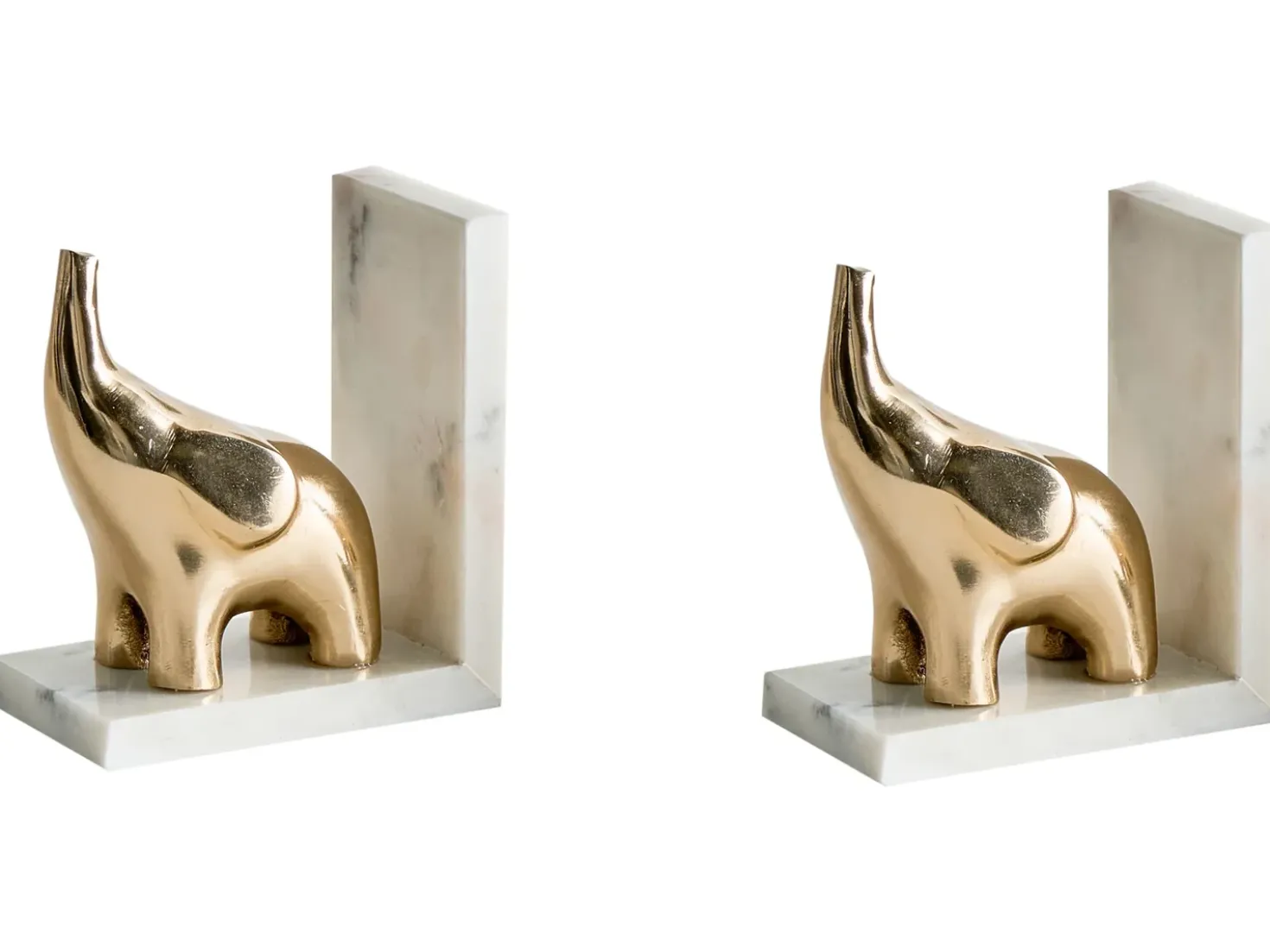 Set di fermalibri KOTEZI Marmo Oro