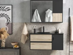 Set di mobili da bagno TERUEL Nero