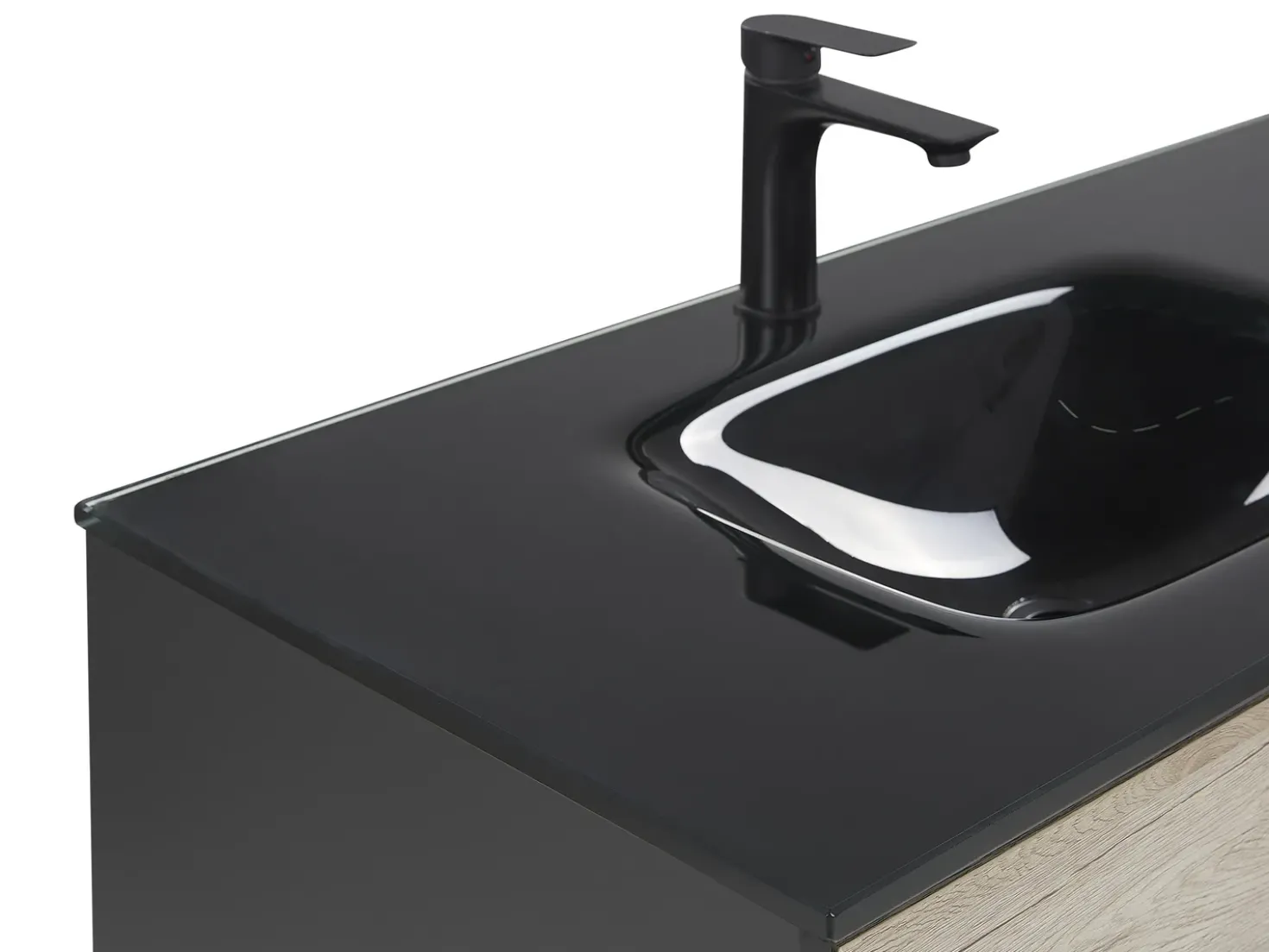 Set di mobili da bagno TERUEL Nero