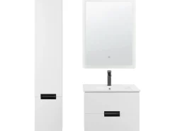 Set di mobili da bagno TUDELA Bianco
