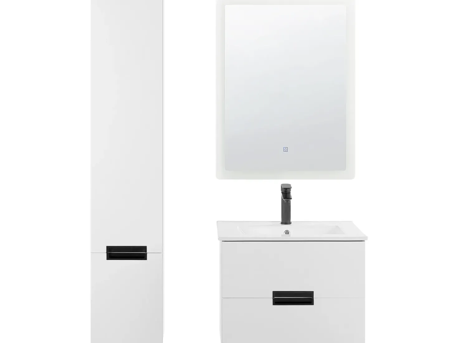 Set di mobili da bagno TUDELA Bianco