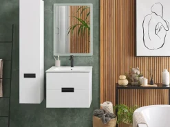 Set di mobili da bagno TUDELA Bianco