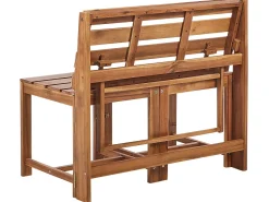 Set di panche da giardino bistrot convertibili TUENNO Legno d'acacia Marrone