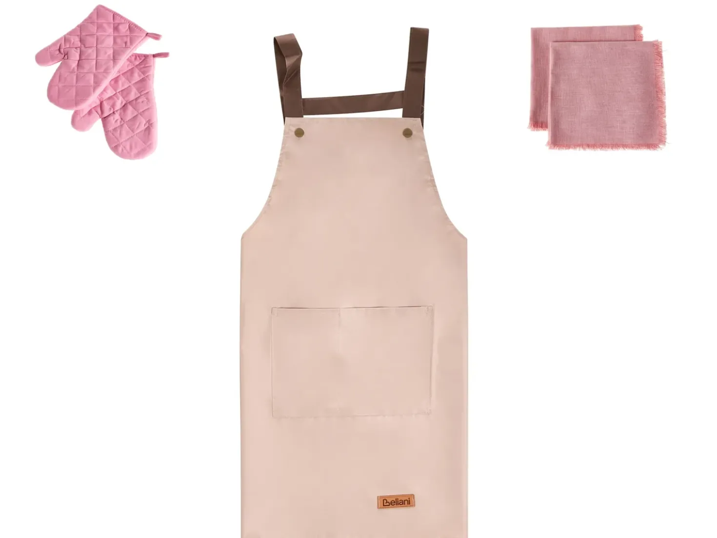 Set di Tessili da Cucina LACTUCA Rosa