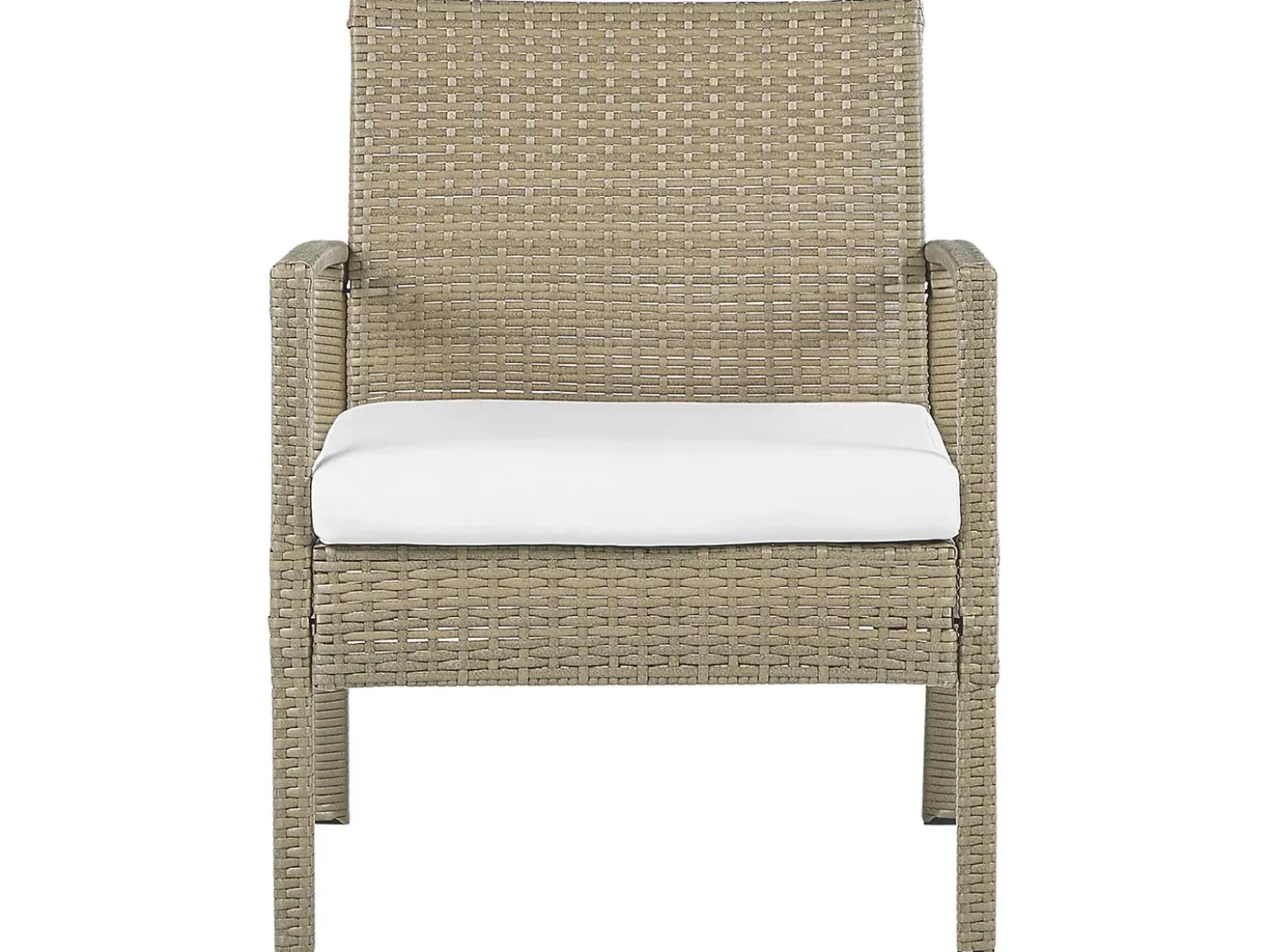 Set divani con tavolino MARSALA Rattan sintetico (PE) Marrone chiaro