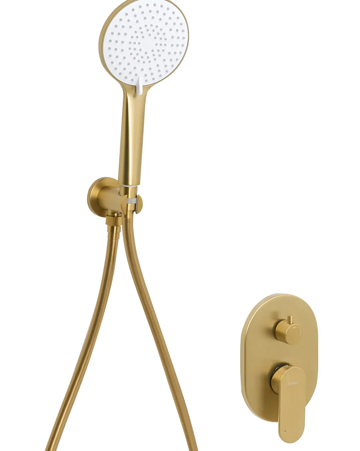 Set doccia da incasso con soffione a pioggia TINGUIRIRICA Oro