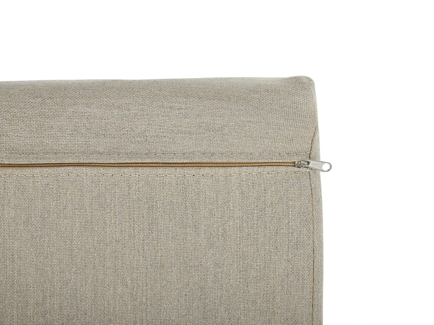 Set salotto da giardino con tavolo e pouf 2 posti PONZA Rattan sintetico (PE) Beige