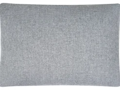 Set salotto da giardino con tavolo e pouf 5 posti NOLA Metallo Grigio