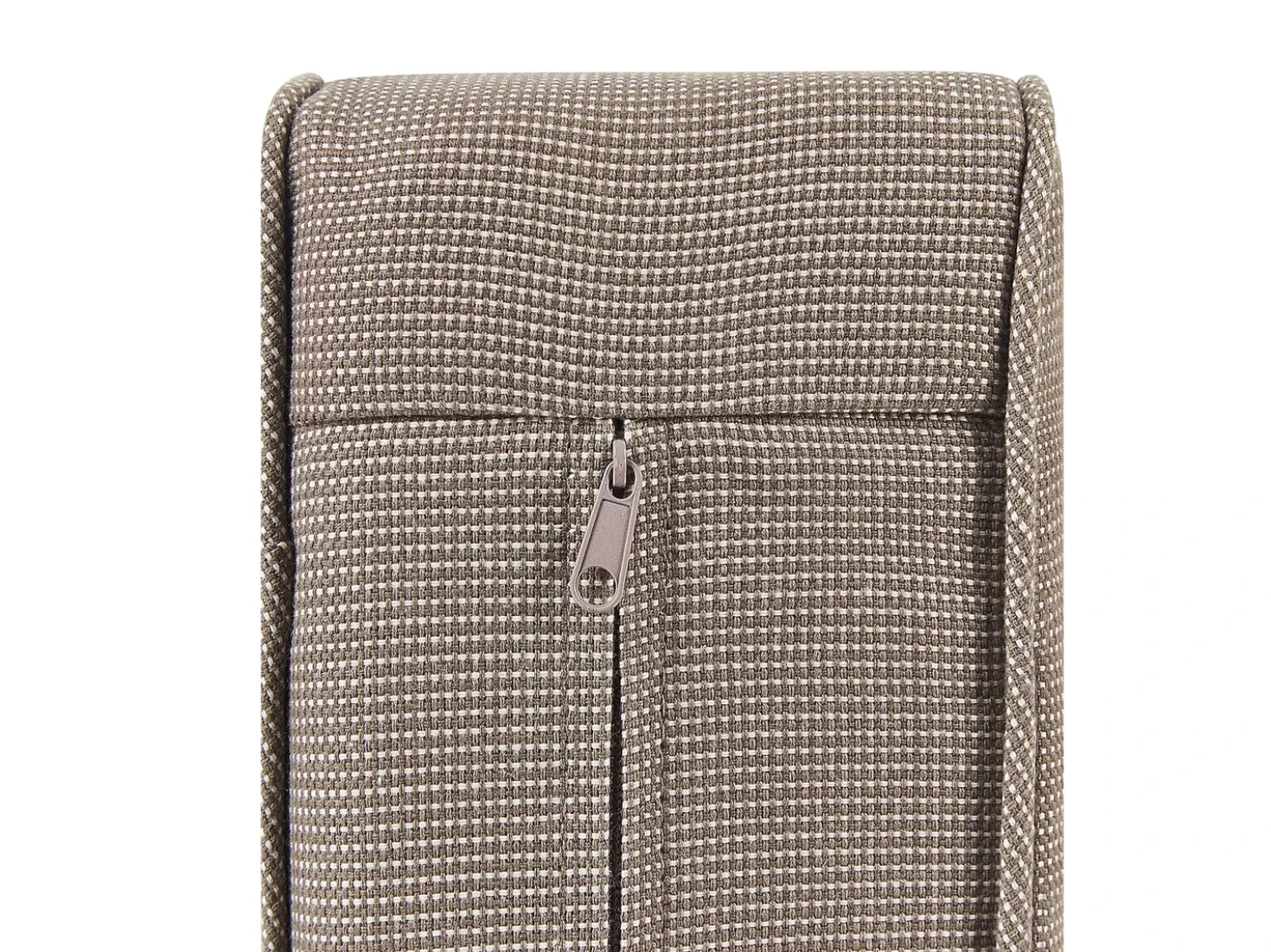 Set salotto da giardino con tavolo e pouf 4 posti MANILA Legno d'acacia Marrone chiaro