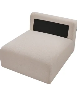 Sezione a 1 posto KIVVIK Bouclé Beige