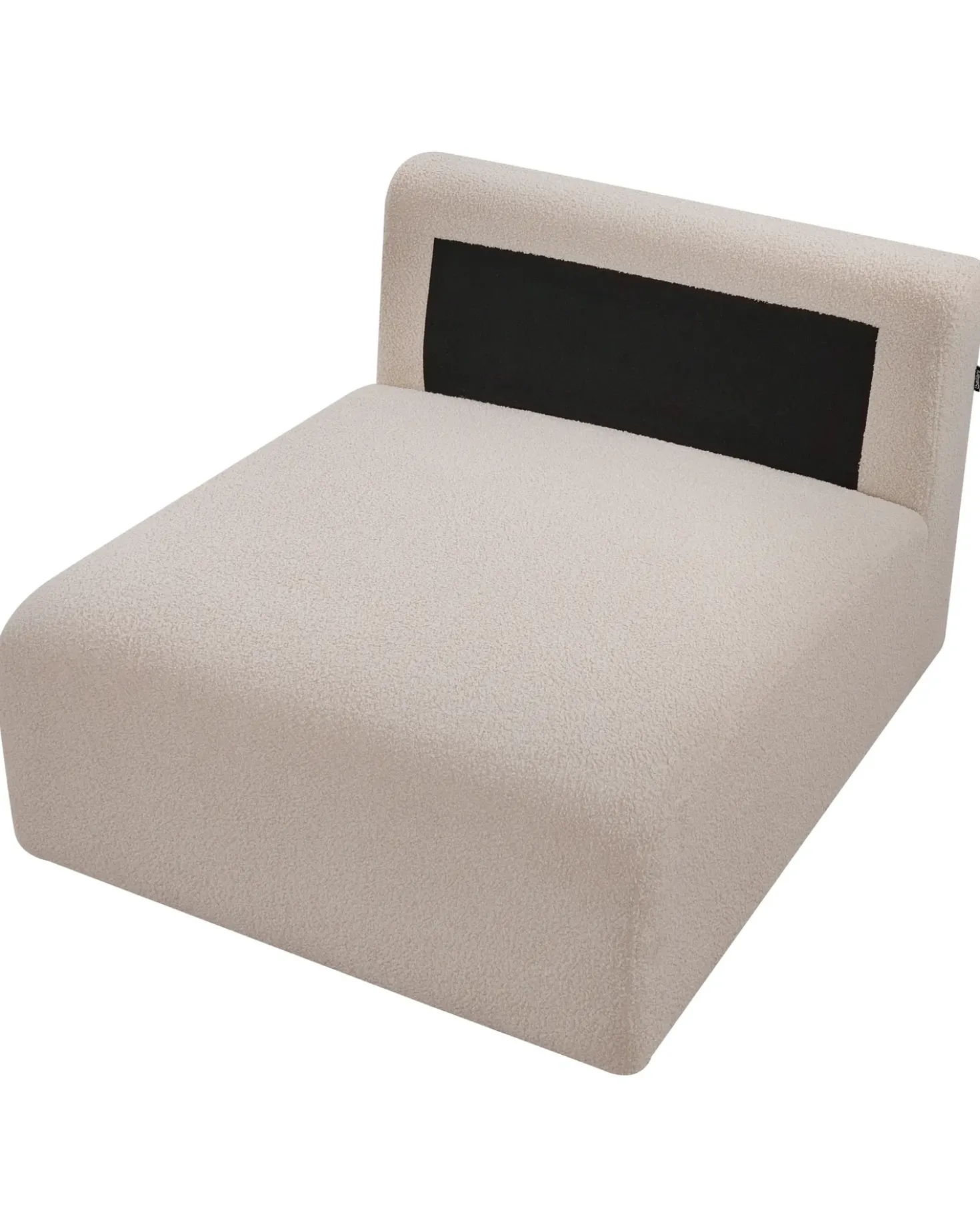 Sezione a 1 posto KIVVIK Bouclé Beige