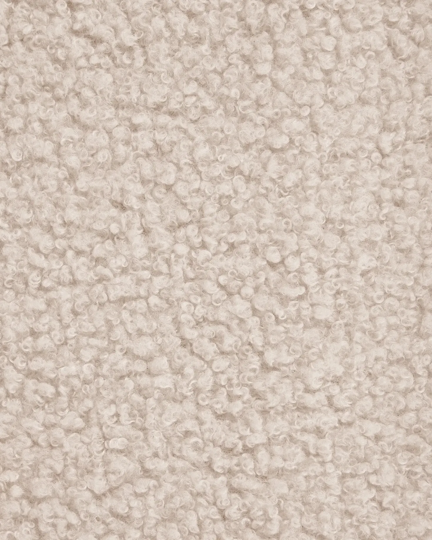 Sezione a 1 posto KIVVIK Bouclé Beige