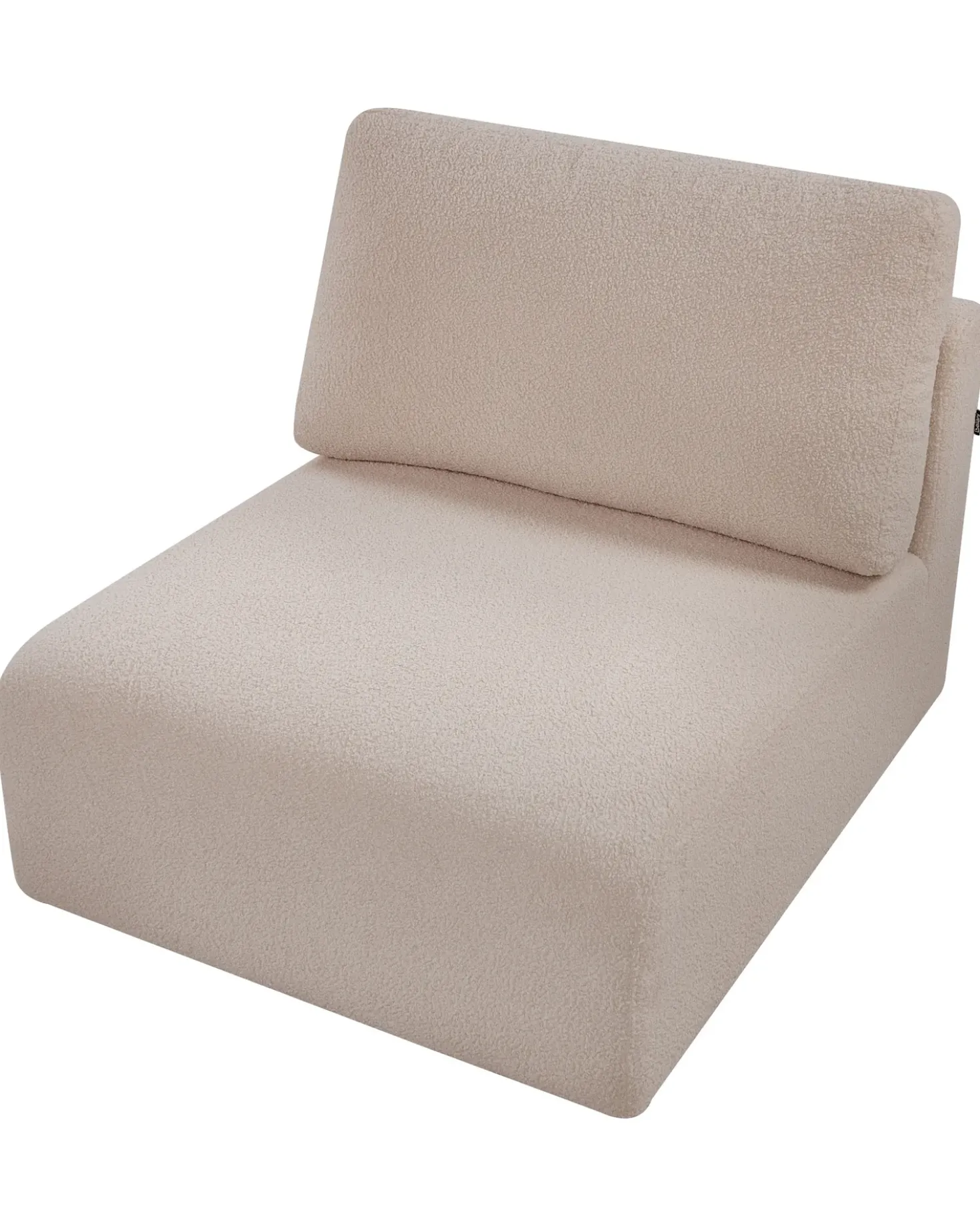 Sezione a 1 posto KIVVIK Bouclé Beige