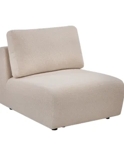 Sezione a 1 posto KIVVIK Bouclé Beige