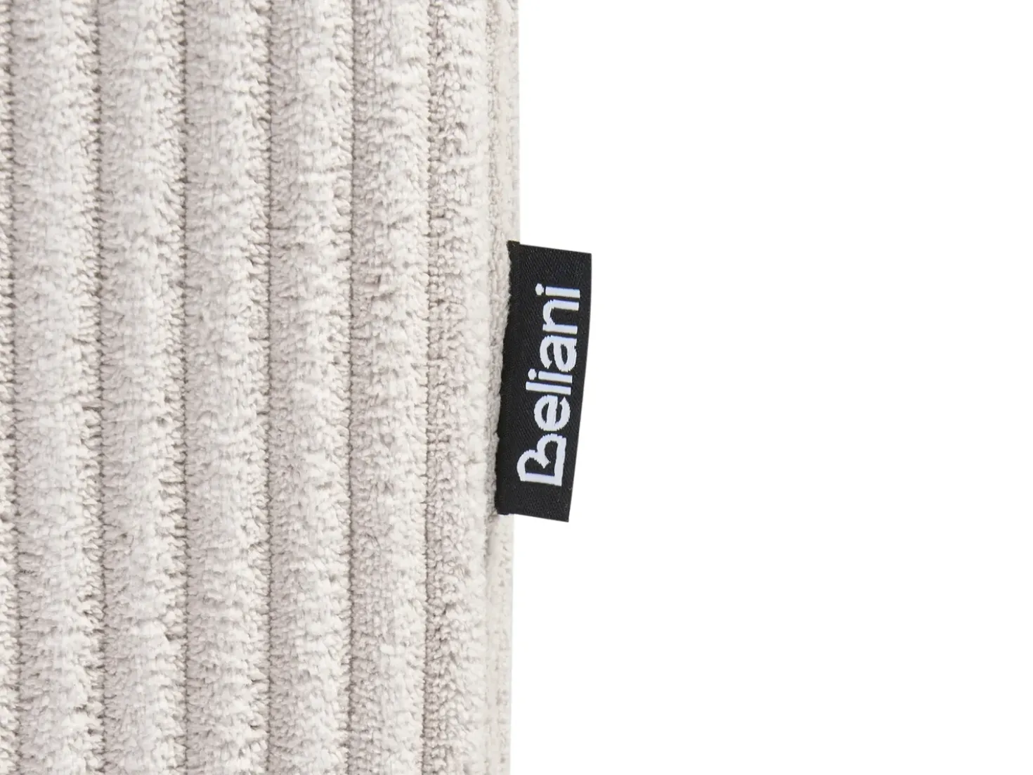 Sezione a 1 posto LEMVIG Velluto a coste Beige