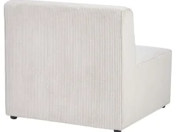 Sezione a 1 posto LEMVIG Velluto a coste Beige
