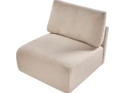 Sezione a 1 posto MESNALI Bouclé Beige
