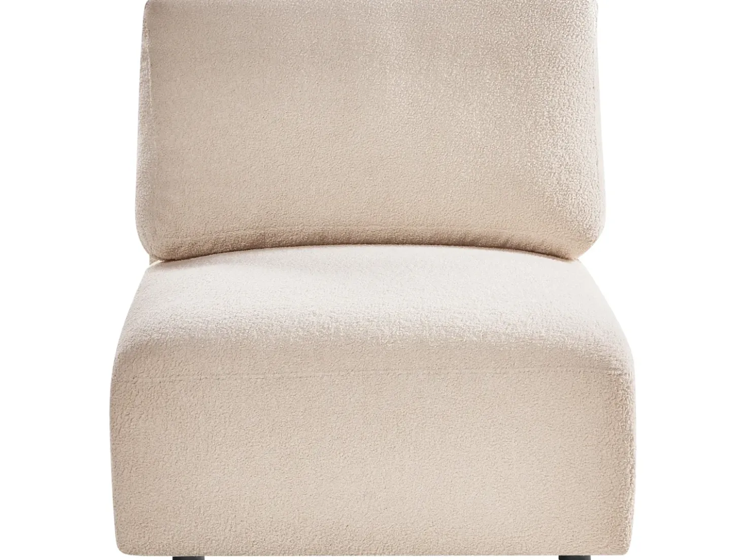 Sezione a 1 posto MESNALI Bouclé Beige