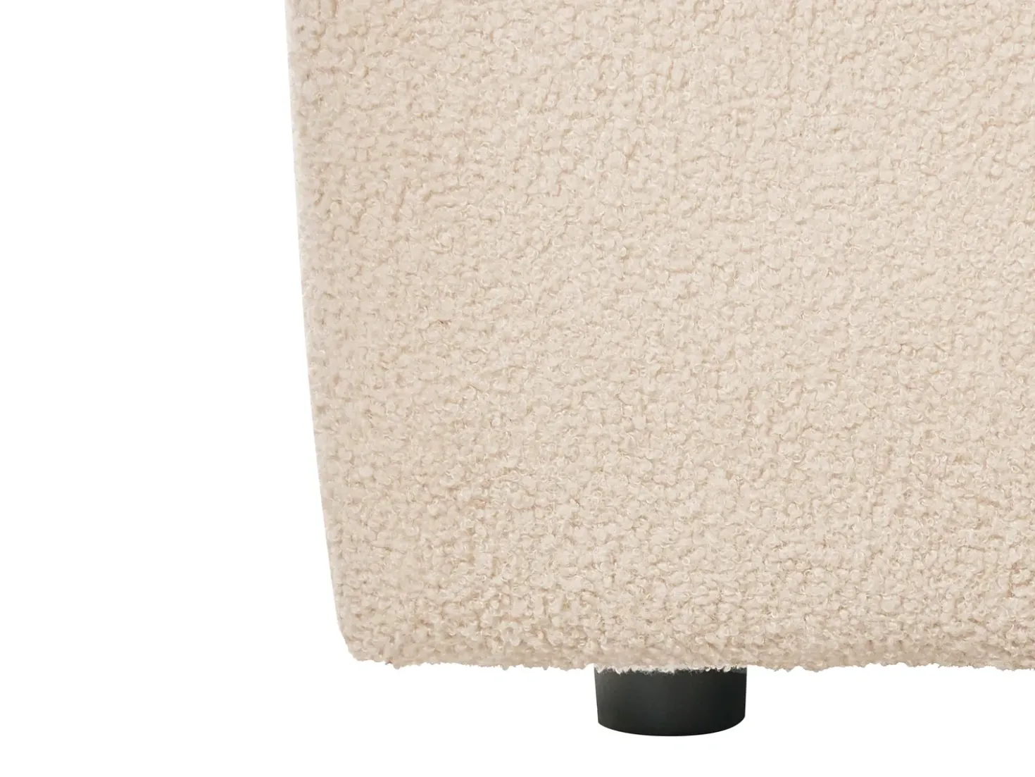 Sezione a 1 posto MESNALI Bouclé Beige
