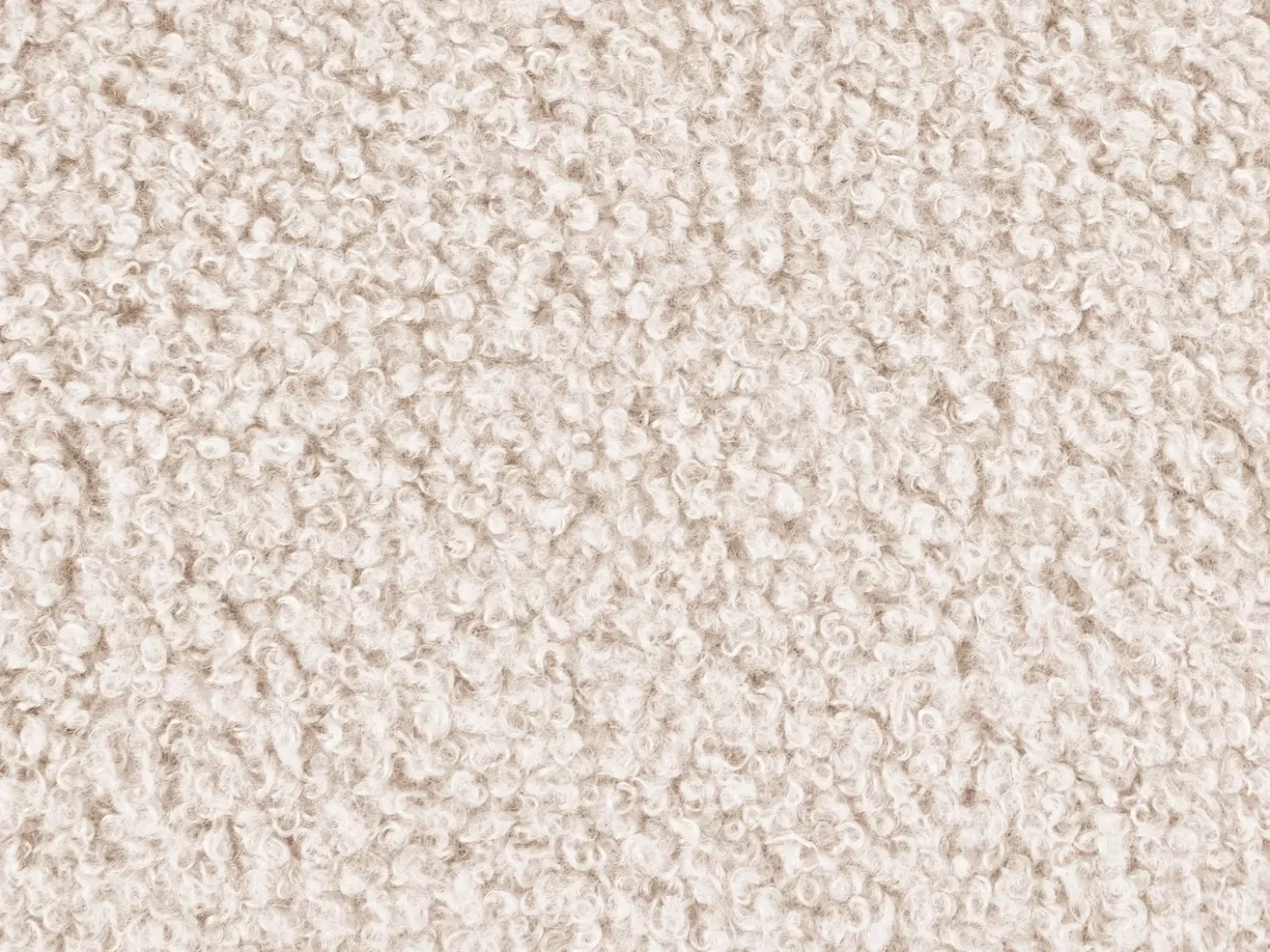 Sezione a 1 posto NERBO Bouclé Beige