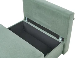 Sezione a 1 posto NERBO Tessuto Verde chiaro