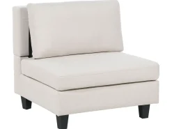 Sezione a 1 posto UNSTAD Tessuto Beige chiaro