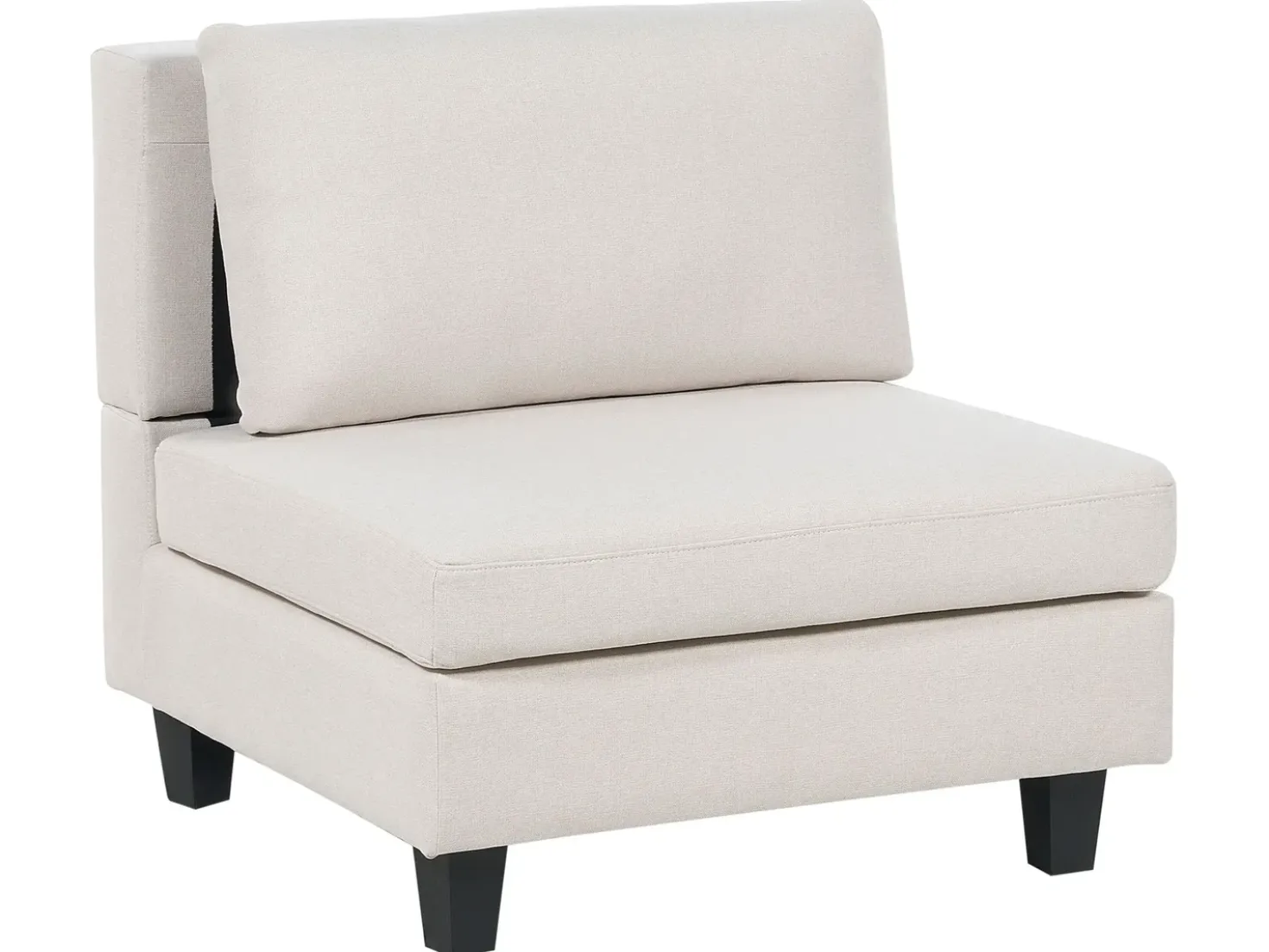 Sezione a 1 posto UNSTAD Tessuto Beige chiaro