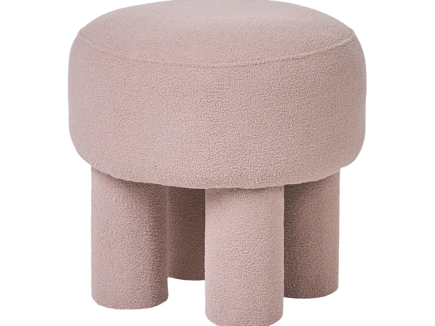 Sgabello CANBY Bouclé Beige